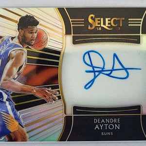 DeAndre Ayton - 2018/19 - Panini Select - Prizm - Auto /199