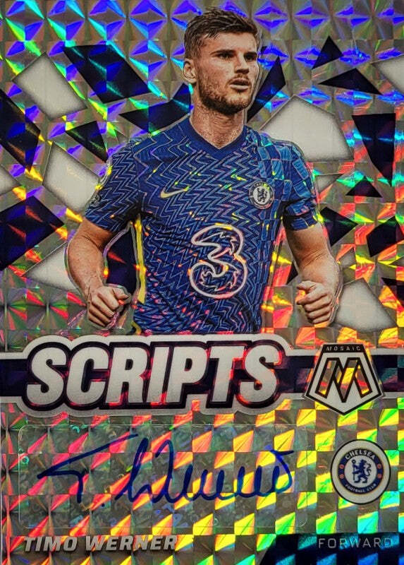 Timo Werner - 2021/22 - Panini Prizm Mosaic - Auto