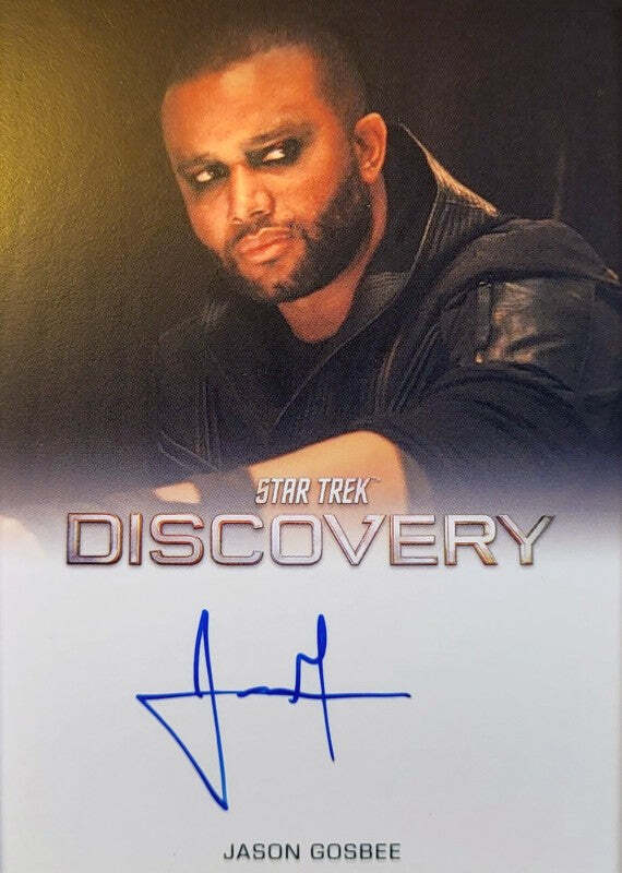 Jason Gosbee als "Mat'Trub" - Star Trek Discovery - 2023 Rittenhouse - Auto