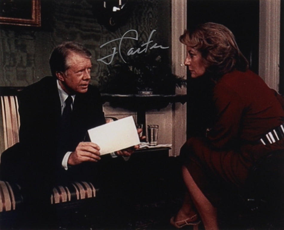 Jimmy Carter Originalautogramm 20 x 25 cm mit COA (JSA)