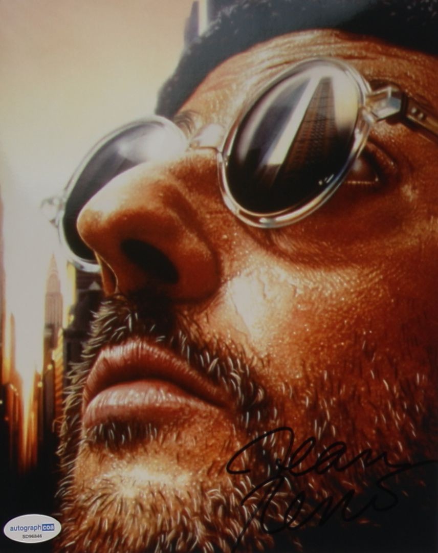 Jean Reno (Leon : Der Profi) 20 x 25 cm Autogramm mit COA (ACOA)