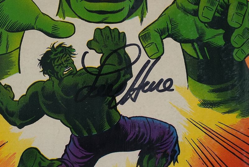 Incredible Hulk #115 (1969) CBCS WS 7.0 signierter Comic Lou Ferrigno