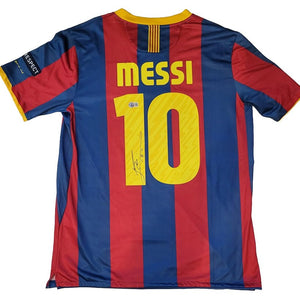 Lionel Messi - signiertes Barcelona Trikot mit COA & LOA (Beckett)