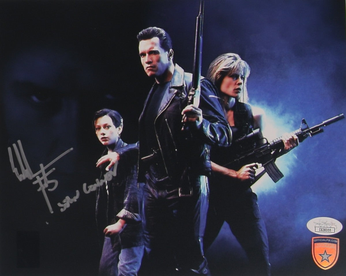 Edward Furlong - Terminator Originalautogramm 20 x 25 cm mit COA (JSA)