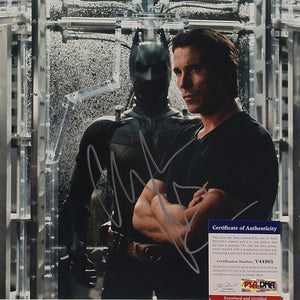 Christian Bale (Dark Knight) 28x36 cm Autogramm COA (PSA/DNA)