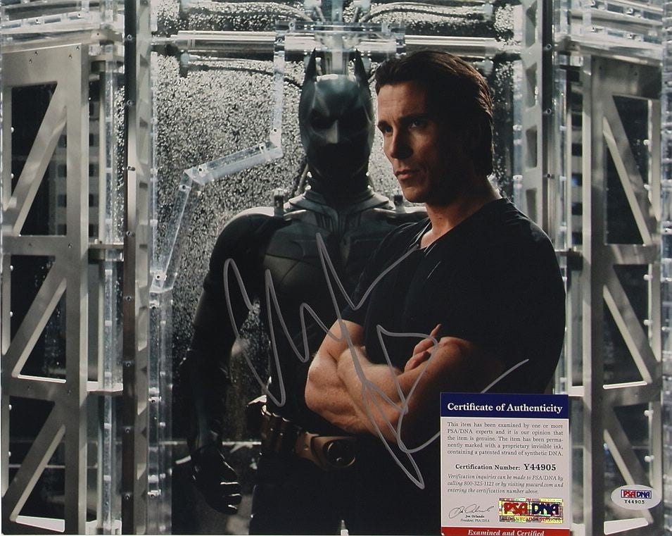 Christian Bale (Dark Knight) 28x36 cm Autogramm COA (PSA/DNA)