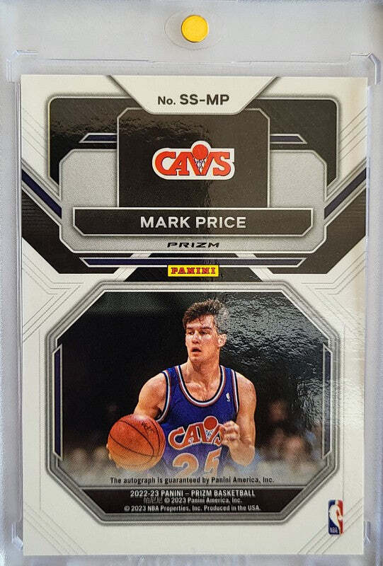 Mark Price - 2022/23 Panini Sensational Signatures - Prizm - Auto