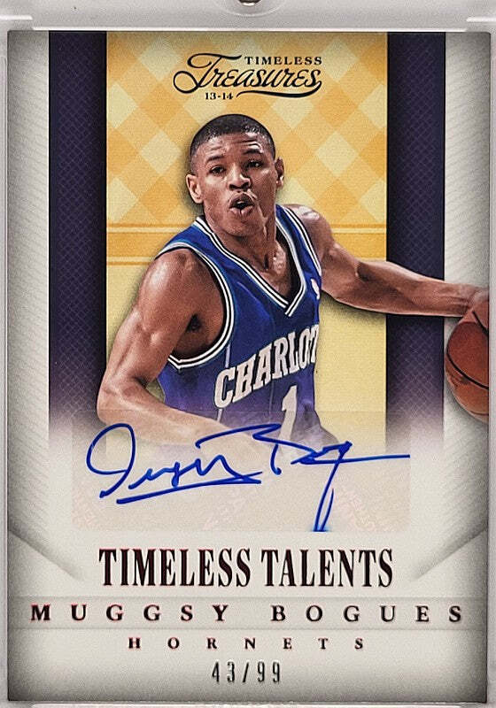 Muggsy Bogues - 2013/14 Panini Timeless Treasures - Auto /99