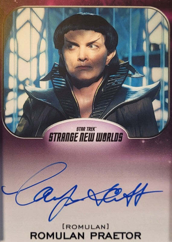 Carolyn Scott als "Romulan Praetor" - Star Trek Strange New Worlds - 2023 - Auto