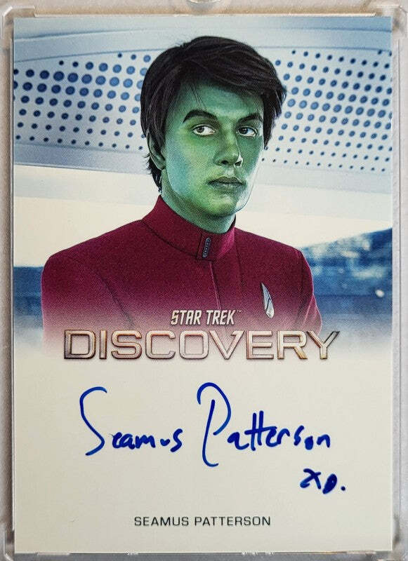 Seamus Patterson als "Cadet Harral"  Star Trek Discovery 2023 Rittenhouse - Auto