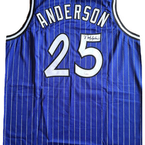 Nick Anderson - Custom Jersey signiert mit COA (JSA)