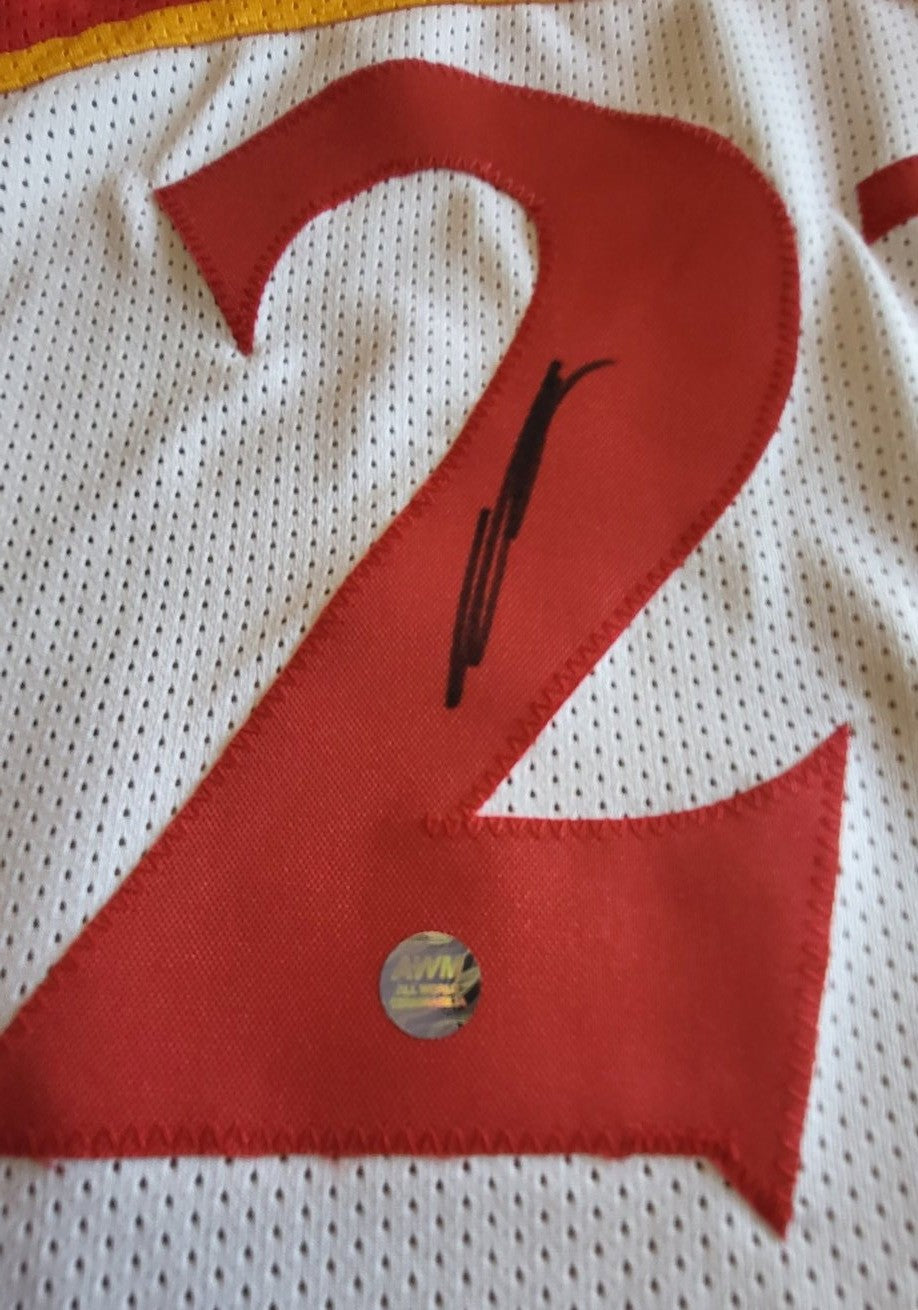 Dominique  Wilkins Autogramm - Custom Jersey signiert mit COA (AWM)