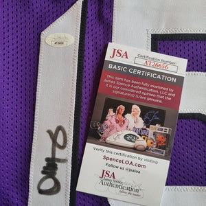 Danny Manning Autogramm - Custom Jersey signiert mit COA (JSA)
