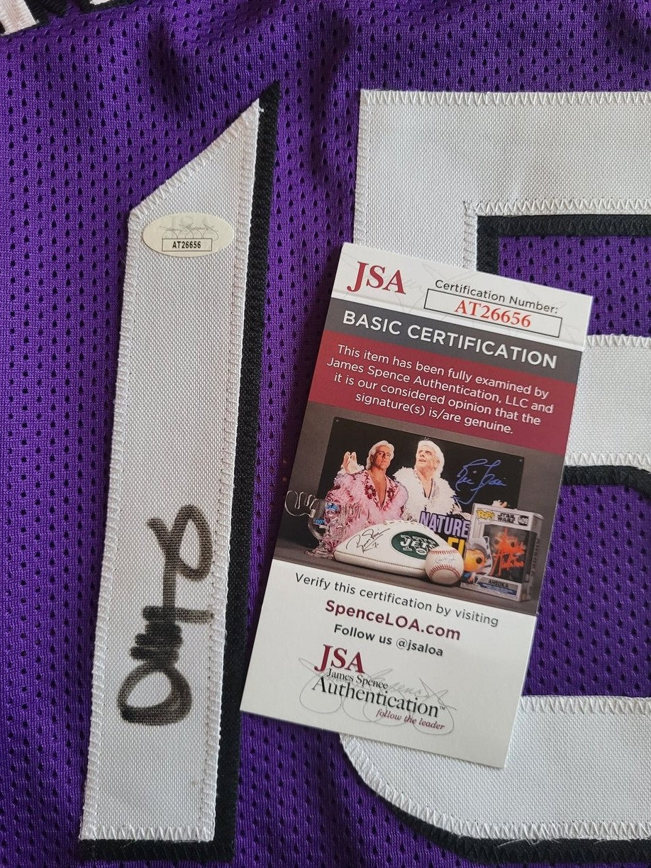 Danny Manning Autogramm - Custom Jersey signiert mit COA (JSA)