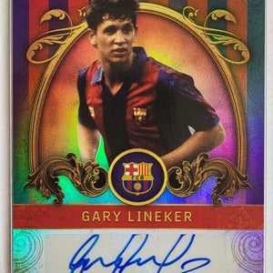 Gary Lineker - 2024/24 - Panini FC Barcelona Team Set - Auto /99