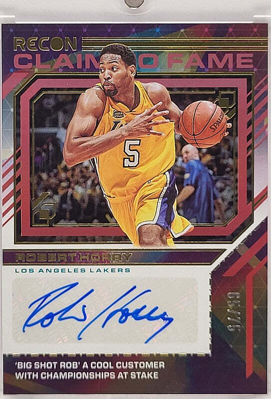 Robert Horry - 2021/22 Panini Recon - Auto /75