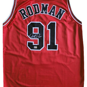 Dennis Rodman Autogramm - Custom Jersey signiert mit COA
