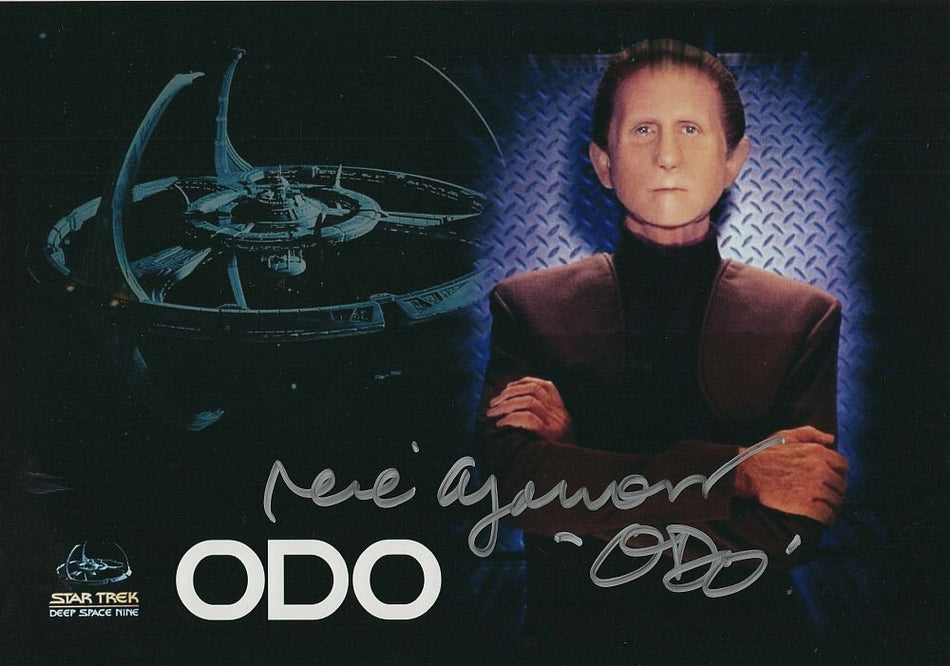 Autogramm Rene Auberjonois (Star Trek) 20 x 30 cm