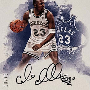Cedric Ceballos - 2016/17 Panini Impeccable - on card Auto /49