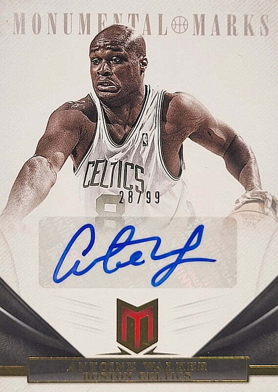 Antoine Walker - 2012/13 Panini Monumental Marks - Auto /99