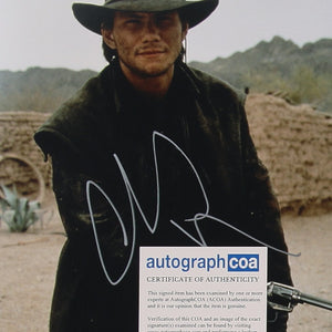 Christian Slater Originalautogramm 20 x 25 cm mit COA (ACOA)