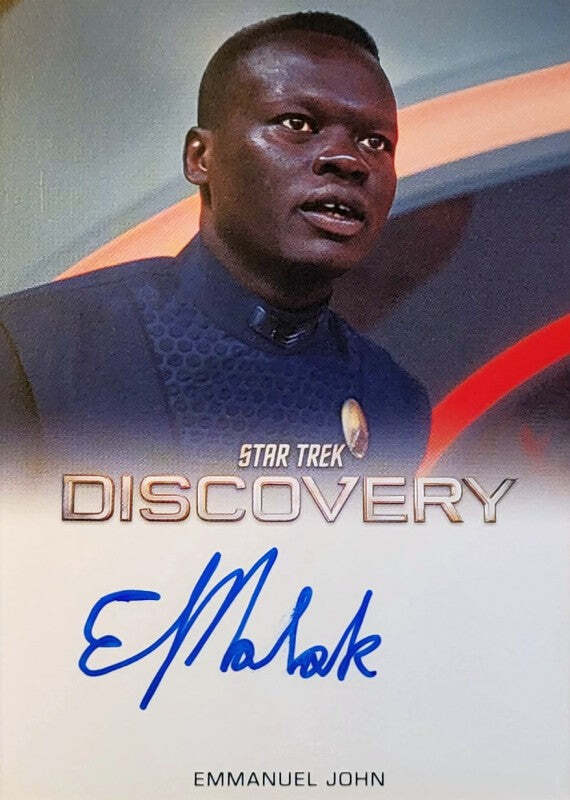 Emmanuel John als "Fed. Security Officer" - Star Trek - 2023 Rittenhouse - Auto