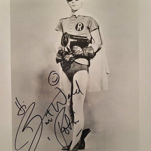 Burt Ward Autogramm – Robin / Batman – 20x25 cm Foto mit COA (JSA)