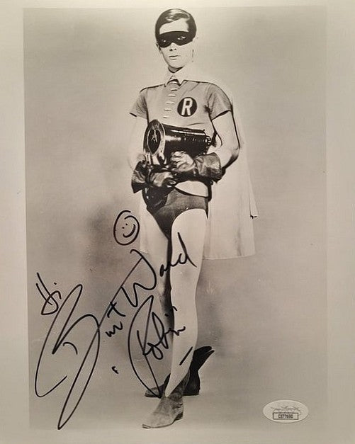 Burt Ward Autogramm – Robin / Batman – 20x25 cm Foto mit COA (JSA)
