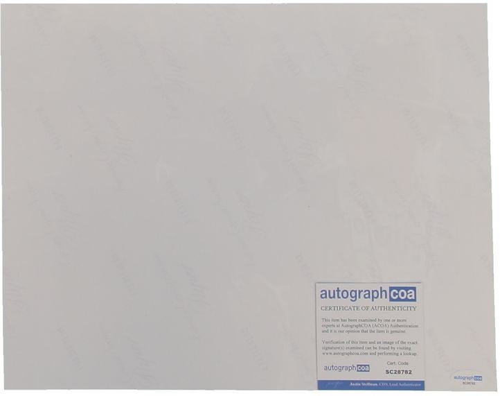 Christopher Lloyd & Tom Wilson (Back to the Future) 28x36 cm Autogramm & COA