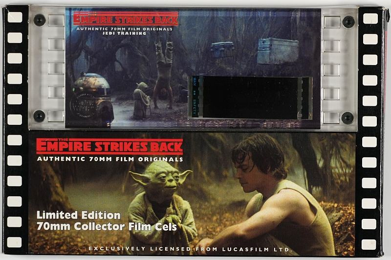 Star Wars Original 70mm Film Cel „Jedi Training“ (1996)