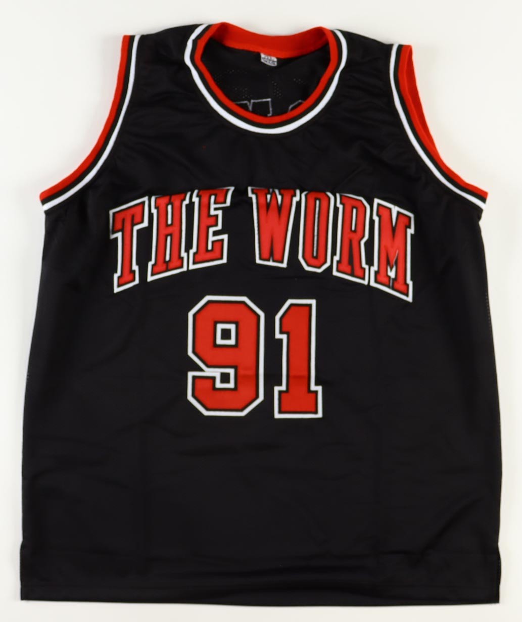 Dennis Rodman Autogramm - Custom Jersey signiert mit COA (JSA)