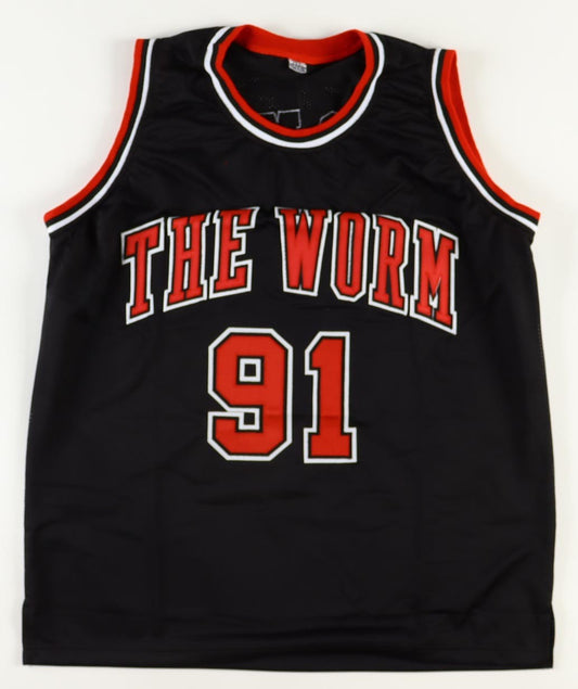 Dennis Rodman Autogramm - Custom Jersey signiert mit COA (JSA)