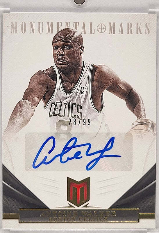 Antoine Walker - 2012/13 Panini Monumental Marks - Auto /99