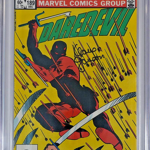 Daredevil #189 (1982) CGC SS 9.0 signierter Comic Klaus Janson
