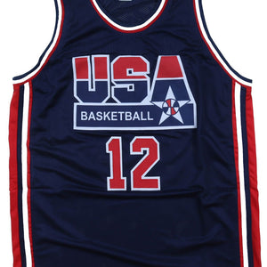 Dominique Wilkins Autogramm - Custom Jersey signiert mit COA (PSA)