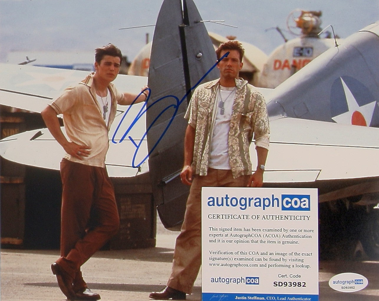 Ben Affleck Originalautogramm 20 x 25 cm mit COA (ACOA)