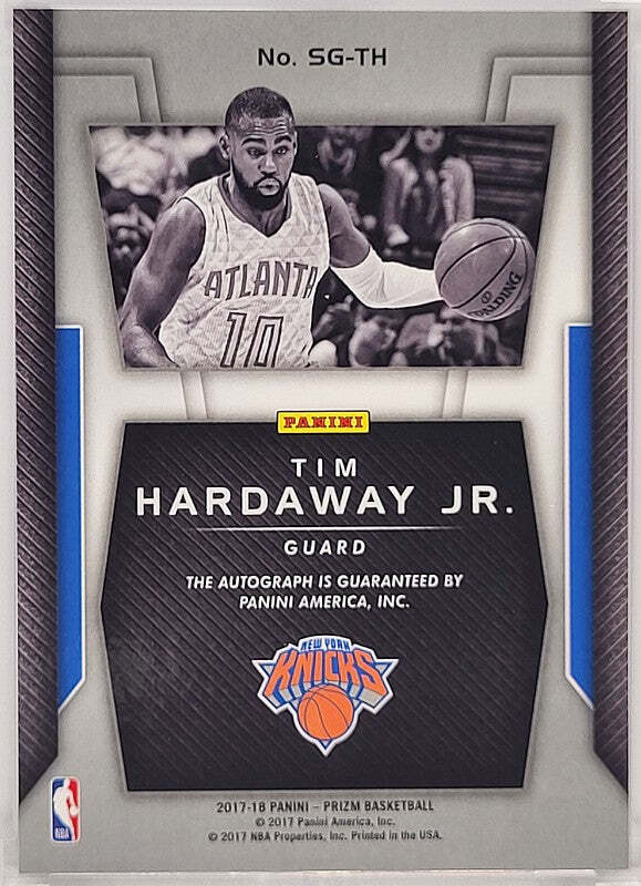 Tim Hardaway Jr. - 2017/18 Panini Prizm - Auto