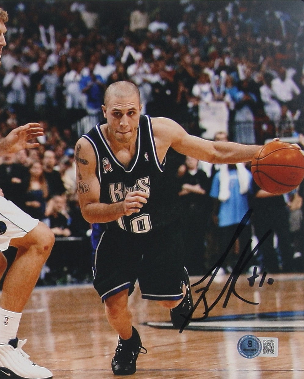 Mike Bibby signiertes Foto 20x25 – Sacramento Kings Autogramm – COA Beckett