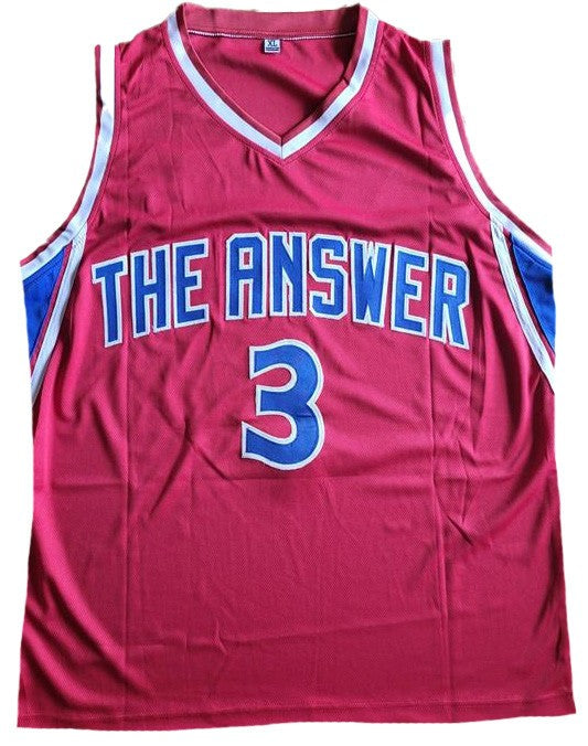 Allen Iverson - Custom Jersey signiert mit COA (Beckett)