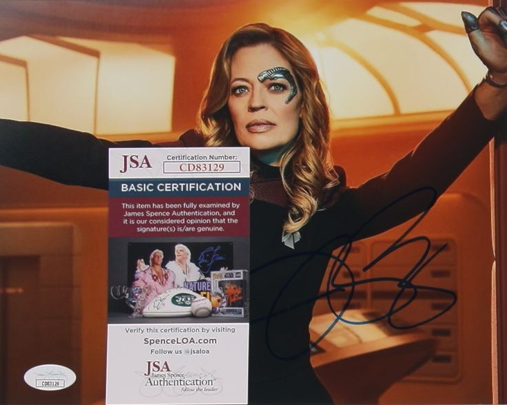 Jeri Ryan (Seven of Nine – Star Trek) 20x25 cm Autogramm COA (JSA)