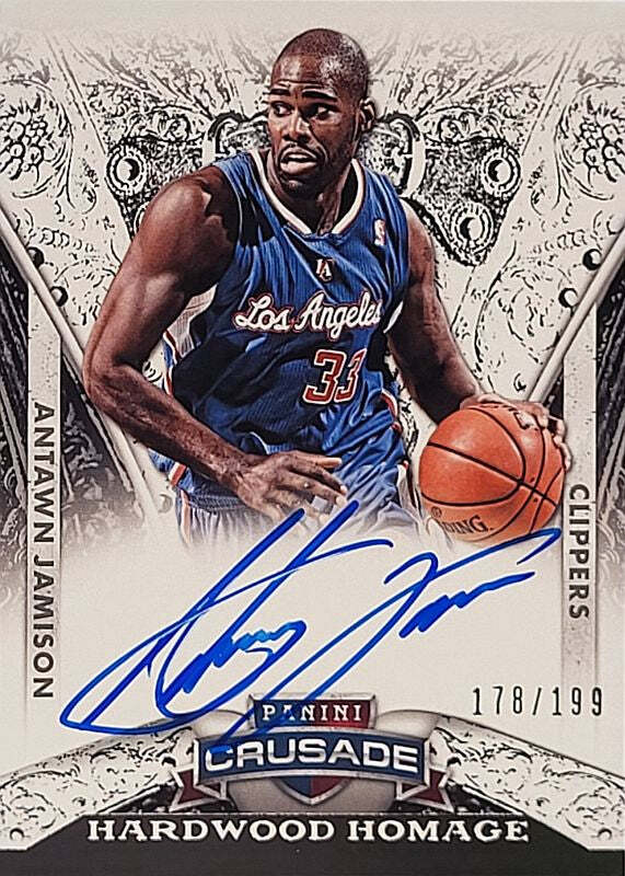 Antawn Jamison - 2013/14 Panini Crusade - on card Auto /199