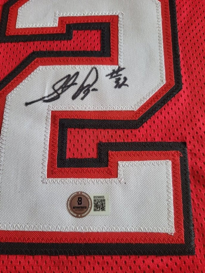 Stacey Augmon Autogramm - Custom Jersey signiert mit COA (Beckett)