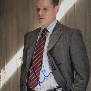 Matt Damon (The Departed) 28x36 cm Autogramm mit COA (PSA/DNA)