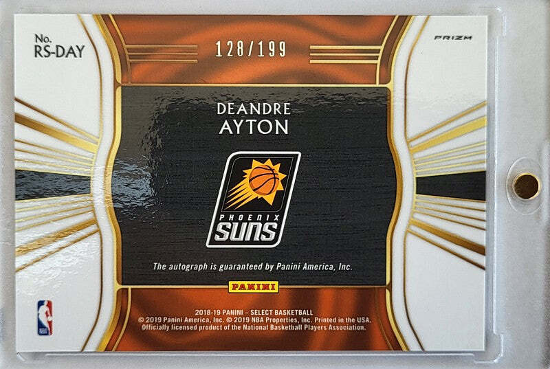 DeAndre Ayton - 2018/19 - Panini Select - Prizm - Auto /199