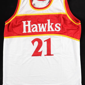 Dominique  Wilkins Autogramm - Custom Jersey signiert mit COA (AWM)
