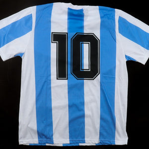 Mario Kempes Autogramm - signiertes Jersey mit COA (JSA)