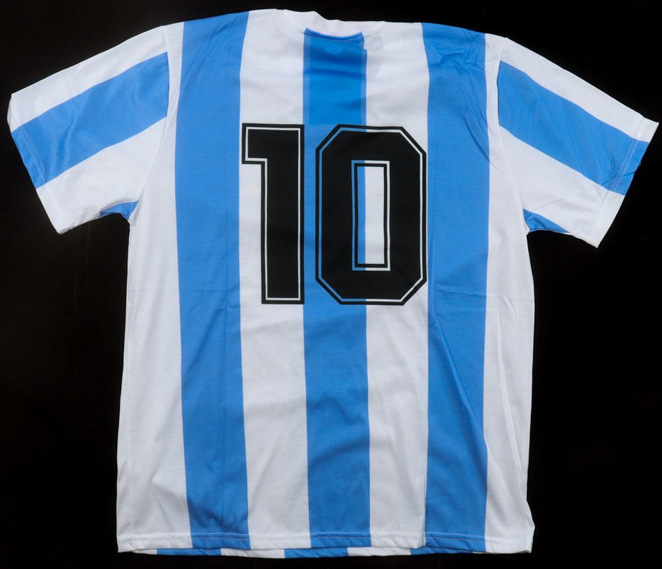 Mario Kempes Autogramm - signiertes Jersey mit COA (JSA)