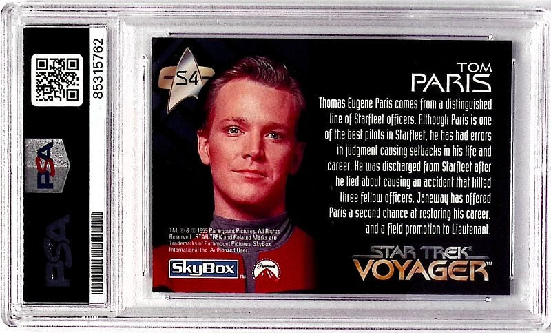 Robert McNeill ("Tom Paris" - Voyager) 1995 #S4 Autogramm-TC mit COA (PSA)