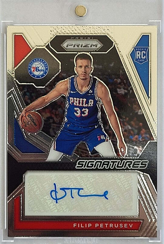 Filip Petrusev - 2023/24 Panini Prizm - Rookie Card - Auto
