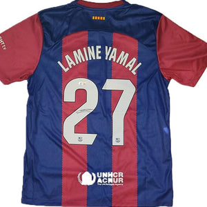 Lamine Yamal - signiertes Barcelona Trikot mit COA (Beckett)